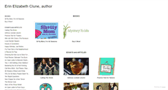 Desktop Screenshot of erinclune.com